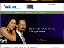 Tablet Screenshot of eclipsepracticemanagementsoftware.com